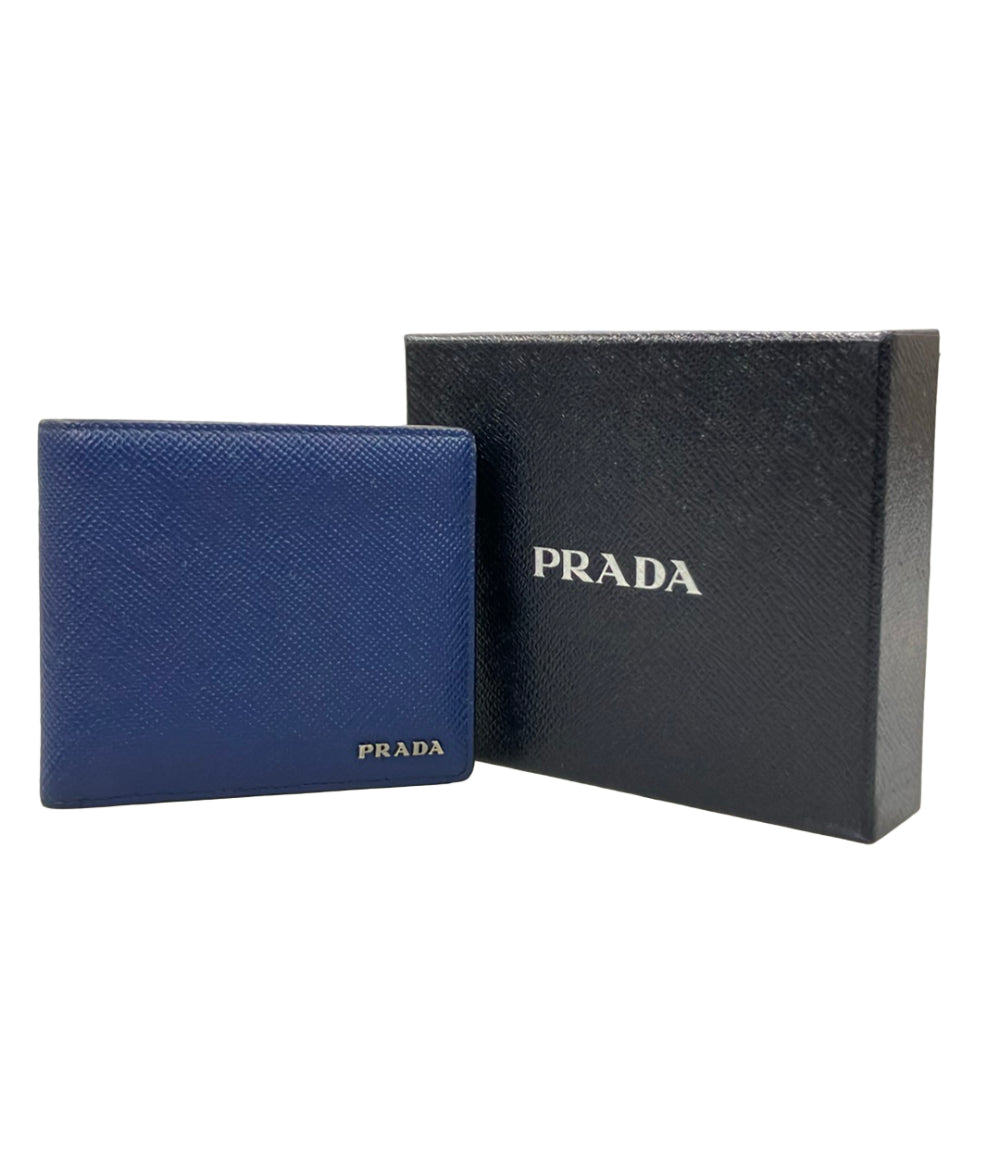 PRADA 二つ折り財布 サフィアーノ メンズ プラダ