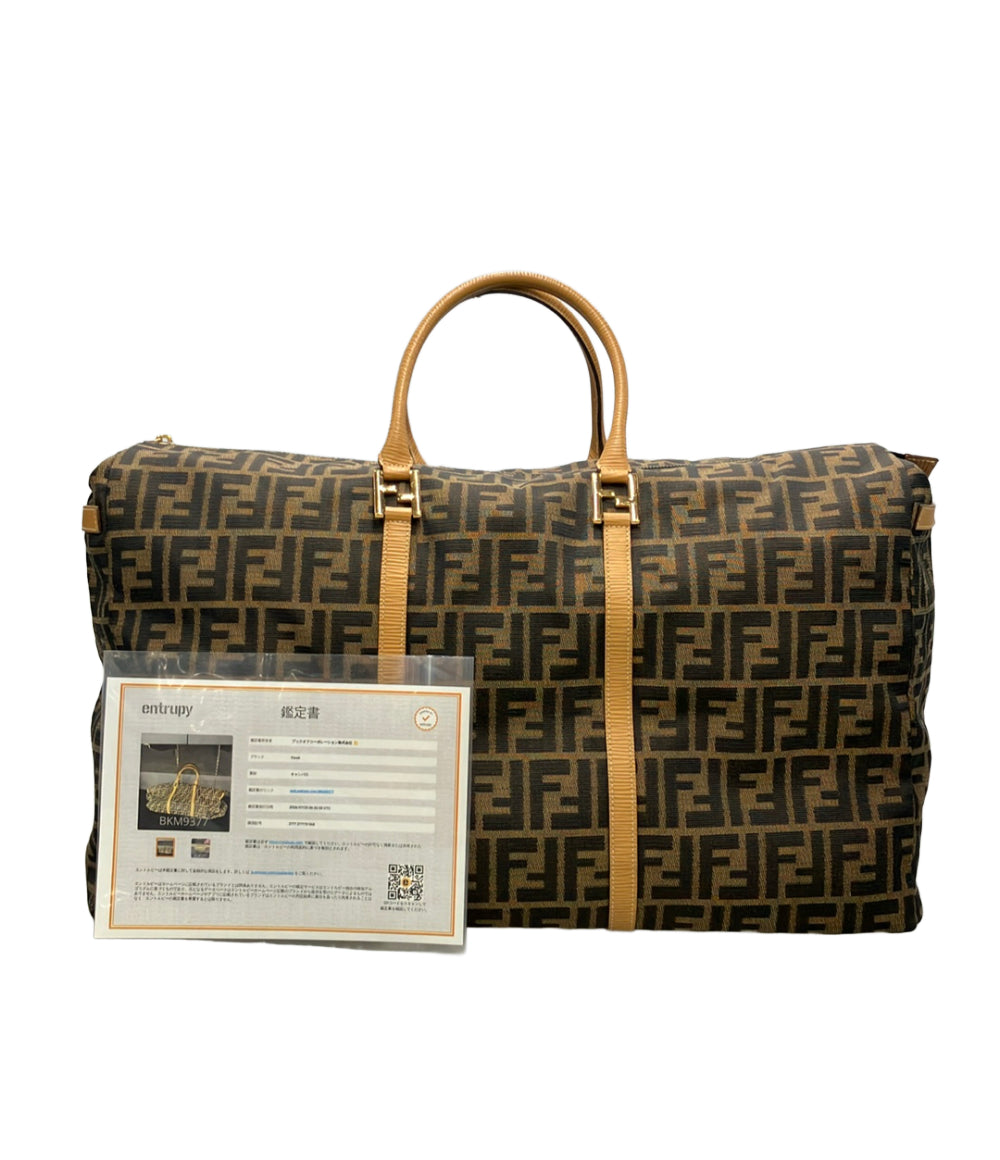 FENDI ボストンバッグ ズッカ レディース メンズ フェンディ