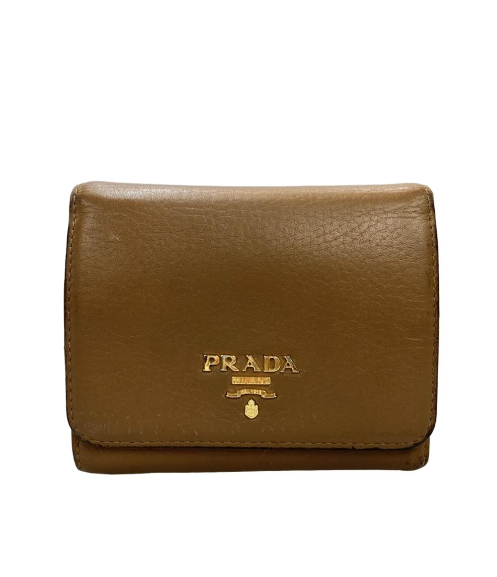 PRADA 三つ折り財布 レザー レディース プラダ – Rehello by BOOKOFF
