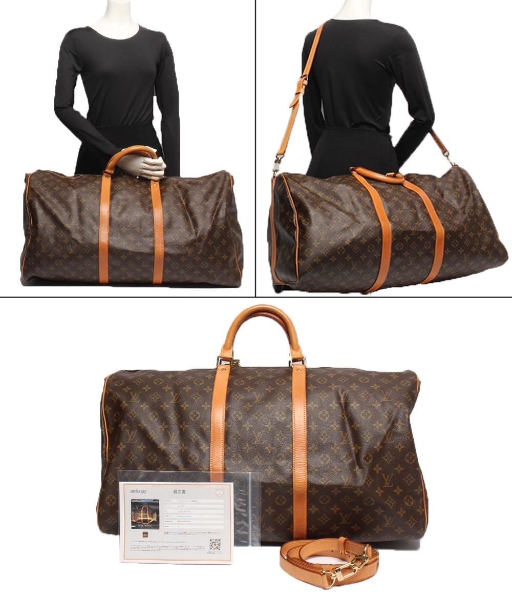 LOUIS VUITTON 2wayボストンバッグ ショルダーバッグ 斜め掛け モノグラム キーポルバンドリエール60 M41412 レディース メンズ ルイ・ヴィトン