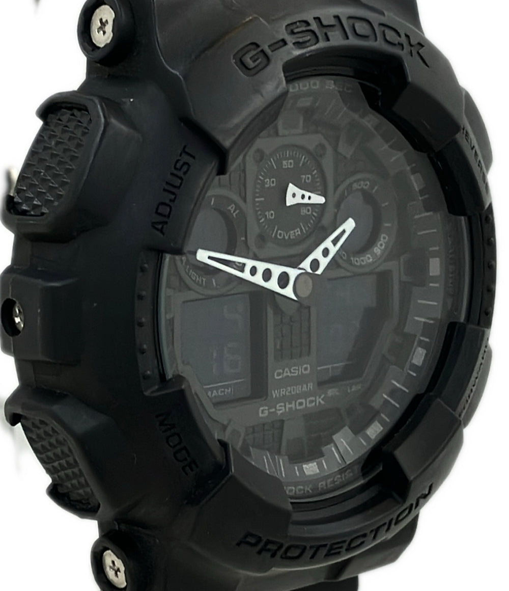CASIO 腕時計 G-SHOCK クオーツ GA-100 メンズ カシオ