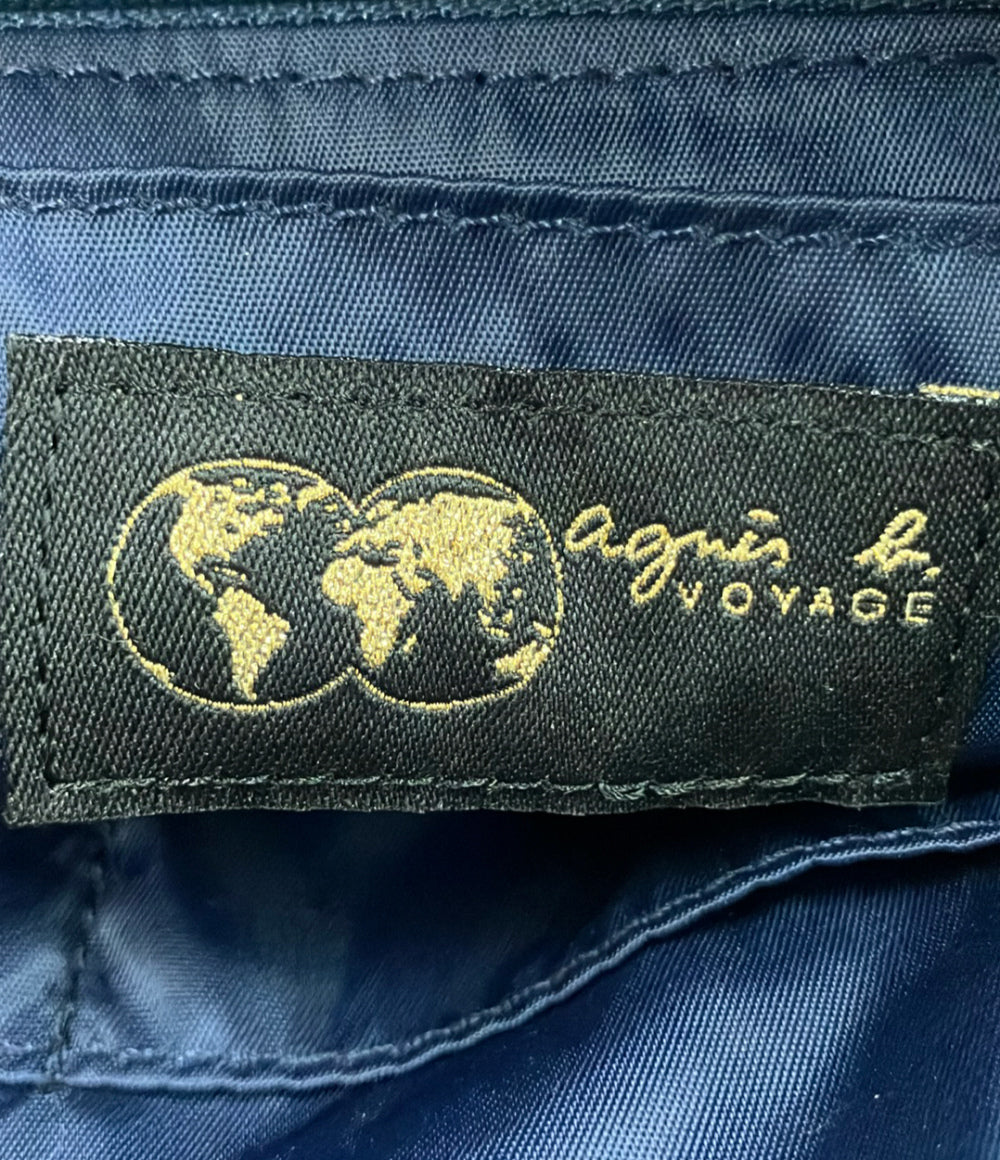 美品 agnes b. ショルダーバッグ 斜め掛け ナイロン レディース アニエスベー