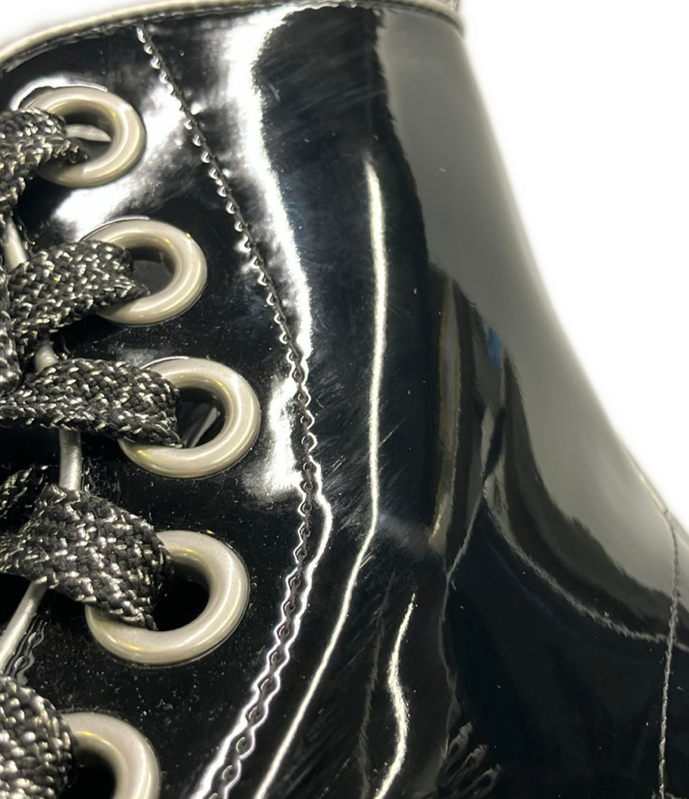 美品 Dr.Martens エナメルショートブーツ MOLLY レディース SIZE UK 6 ドクターマーチン