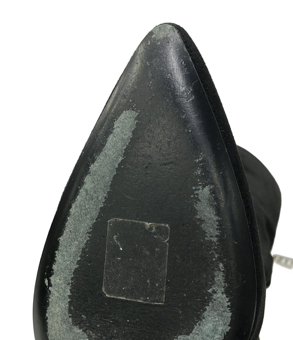 HERMES ロングブーツ シルバー金具 レディース SIZE 36.5 (24cm) エルメス