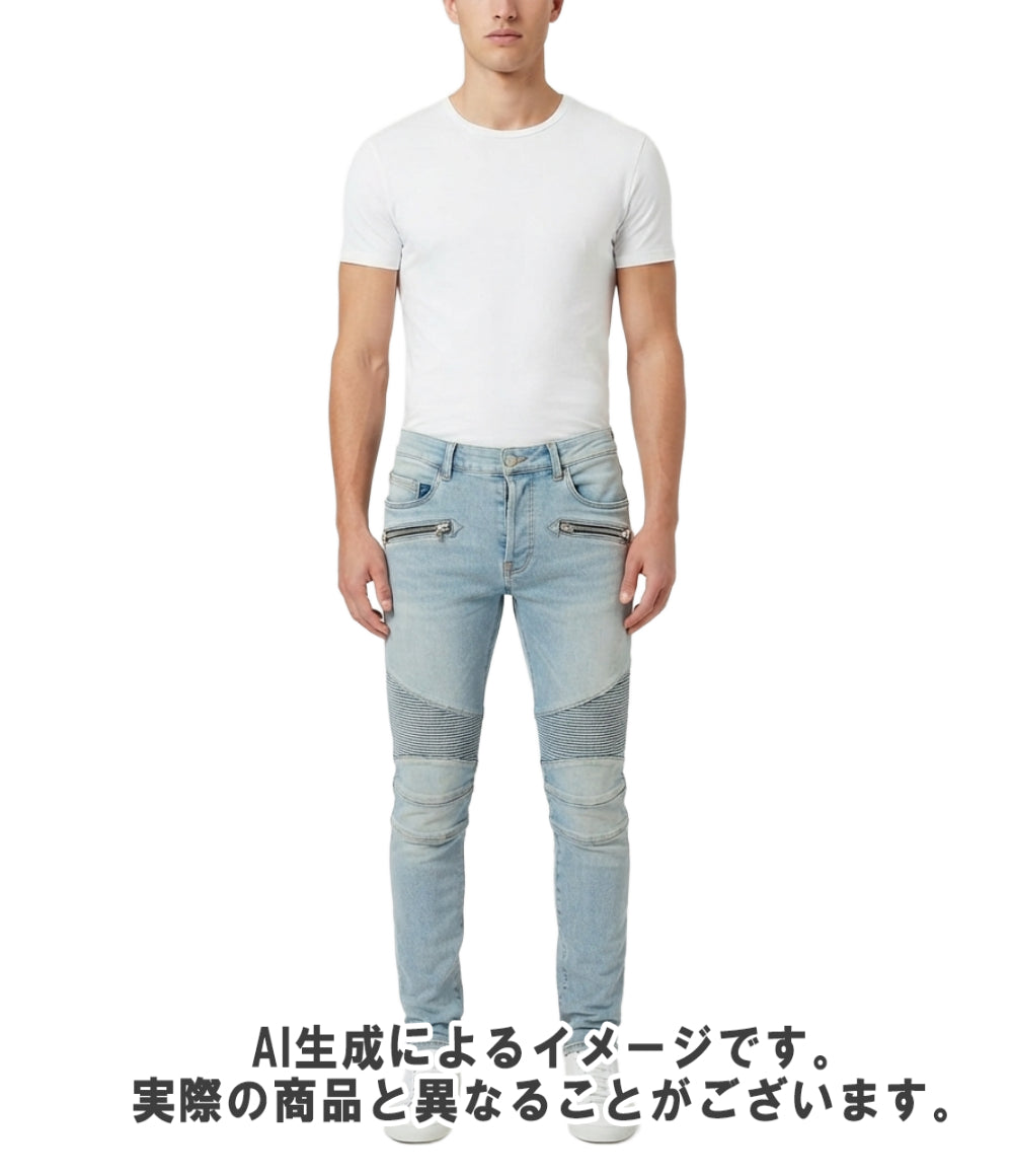 BALMAIN デニムパンツ ボタンフライ W8H9131T139 メンズ SIZE 30 (M) バルマン