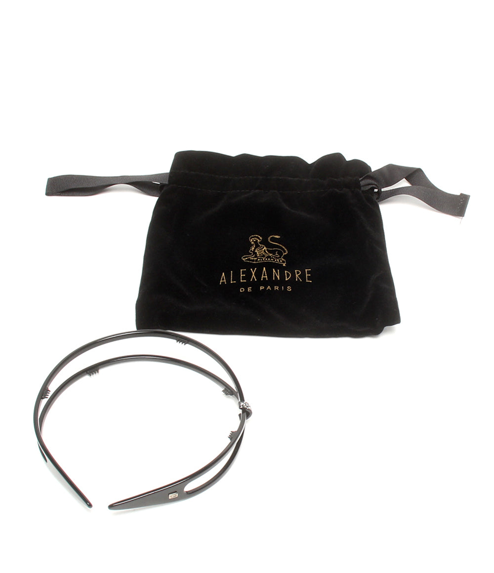 美品 ALEXANDRE DE PARIS カチューシャ レディース アレクサンドル ドゥ パリ
