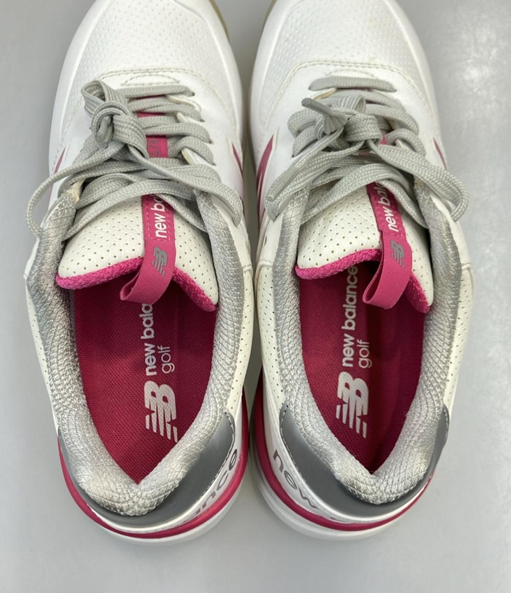NEW BALANCE ローカットスニーカー ゴルフシューズ WG574WP2 レディース SIZE 23.5 (M) ニューバランス