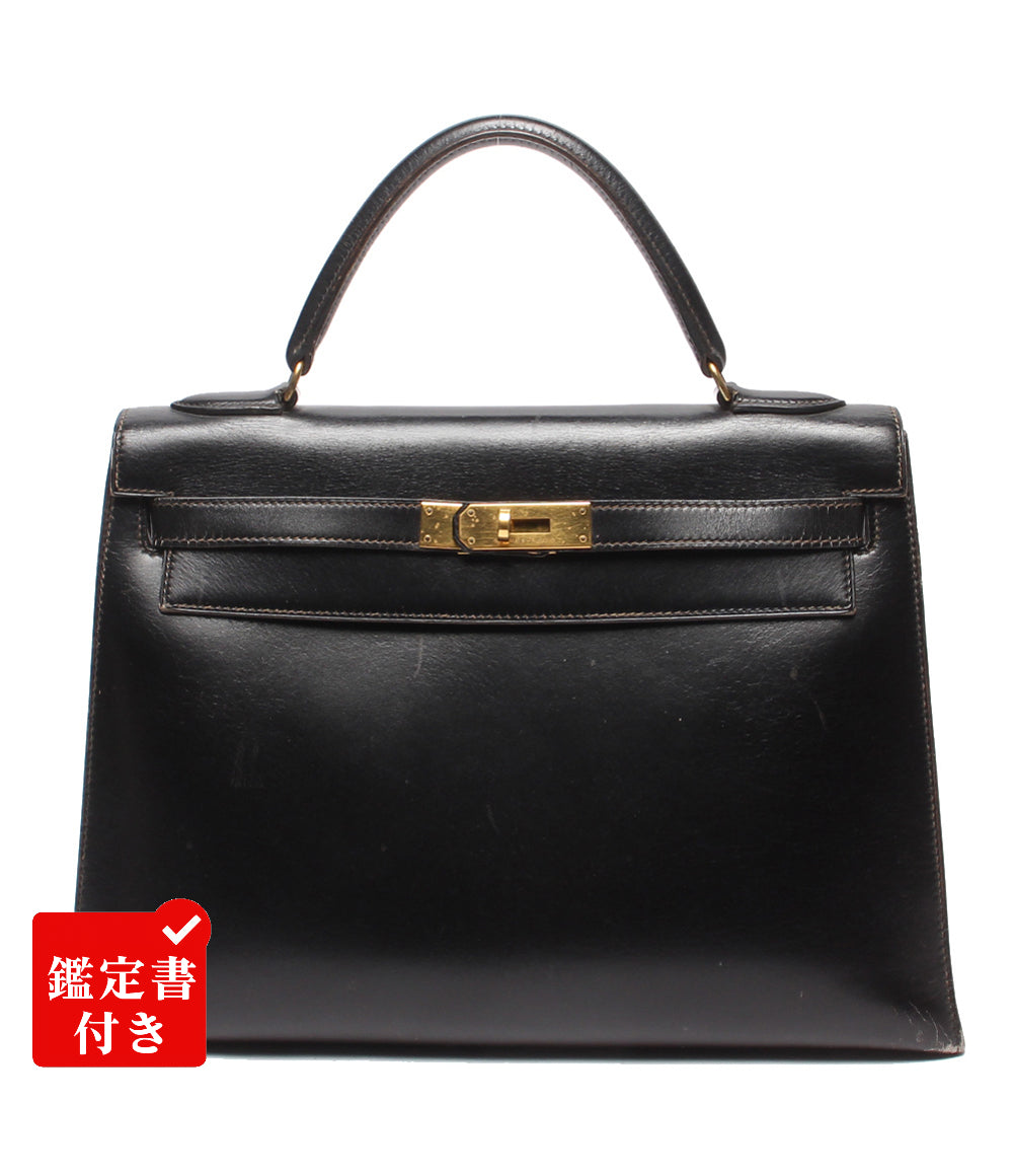 HERMES ハンドバッグ 〇S刻印 ゴールド金具 ケリー32 レディース