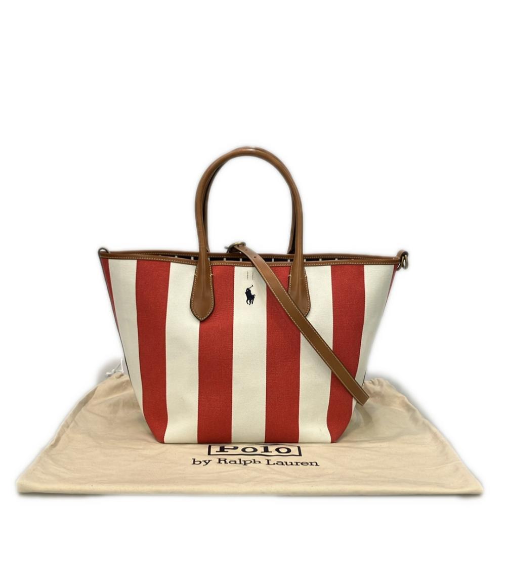 Polo by Ralph Lauren 2way トートバッグ ショルダーバッグ 斜め掛け レディース ポロバイラルフローレン