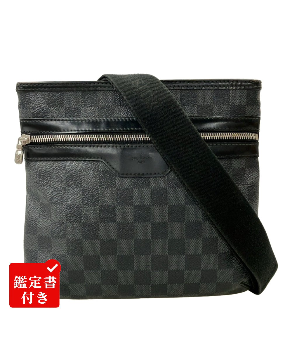 LOUIS VUITTON ショルダーバッグ 斜め掛け トマス ダミエグラフィット