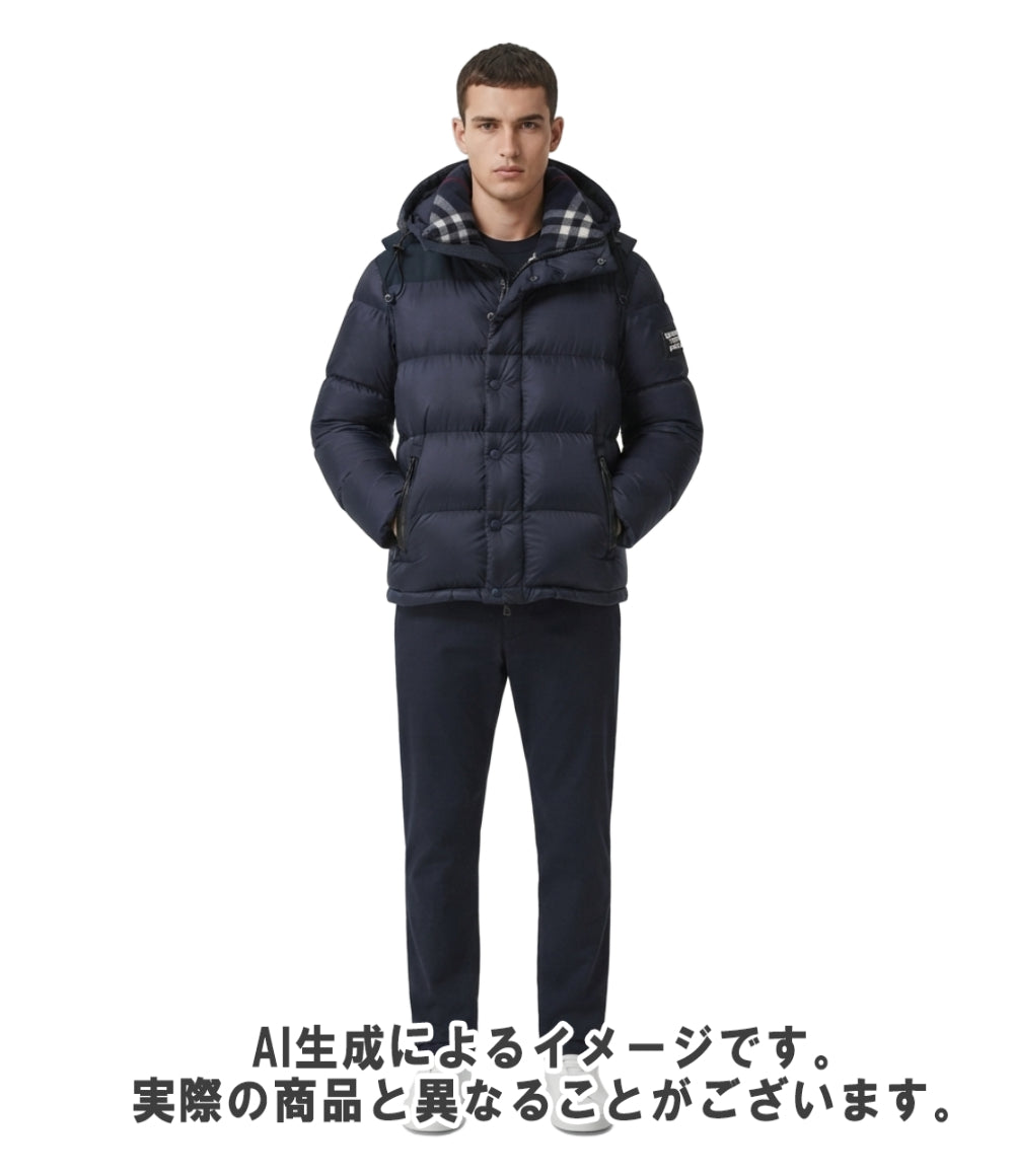 BURBERRY LONDON ダウンジャケット チェック 8018732 メンズ SIZE S バーバリーロンドン