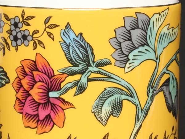 美品 WEDGWOOD マグカップ イエロートンキン YELLOW TONQUIN ウエッジウッド