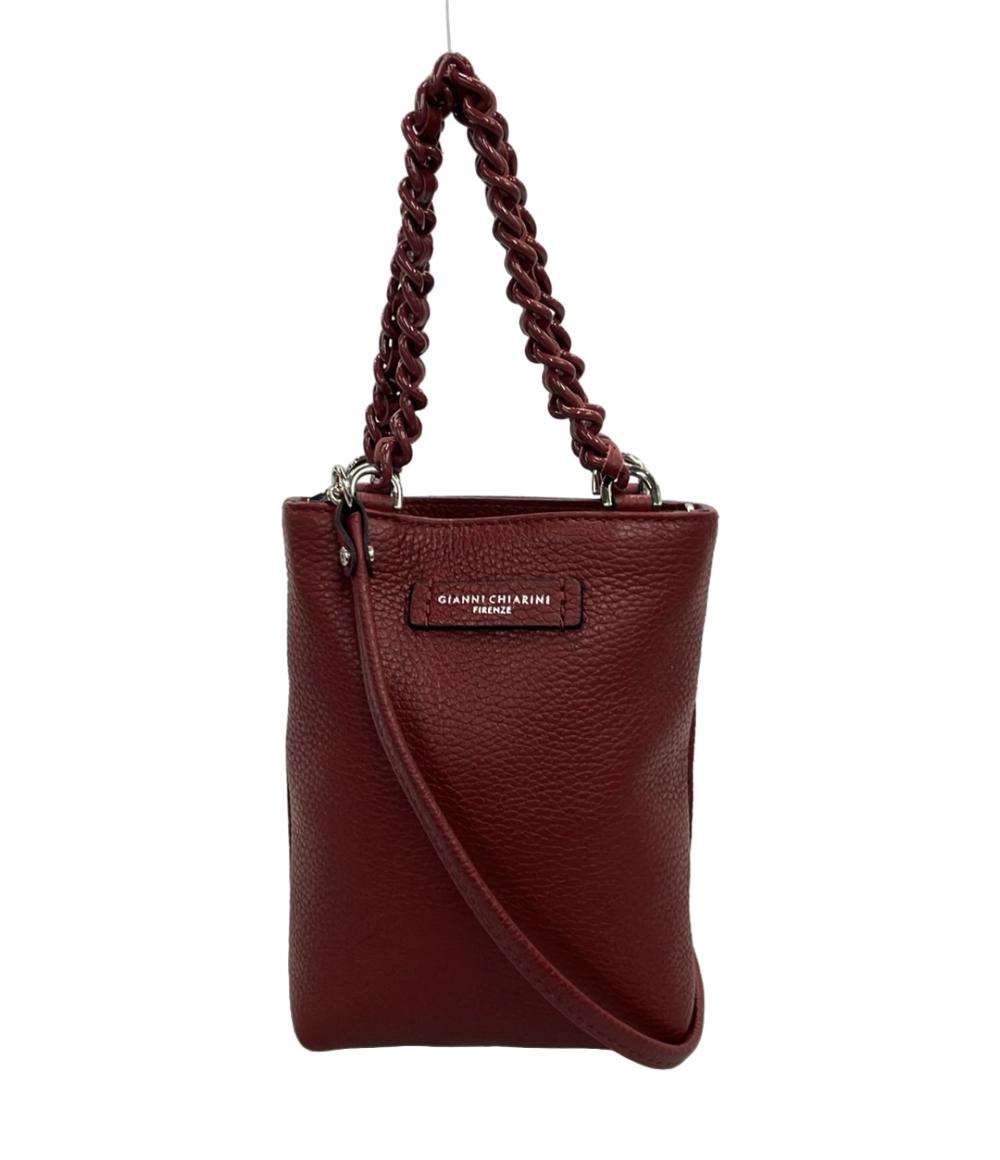 美品 GIANNI CHIARINI ハンドバッグ ショルダーバッグ 2WAY 斜め 美品 GIANNI CHIARINI ハンドバッグ ショルダーバッグ 2WAY 斜め