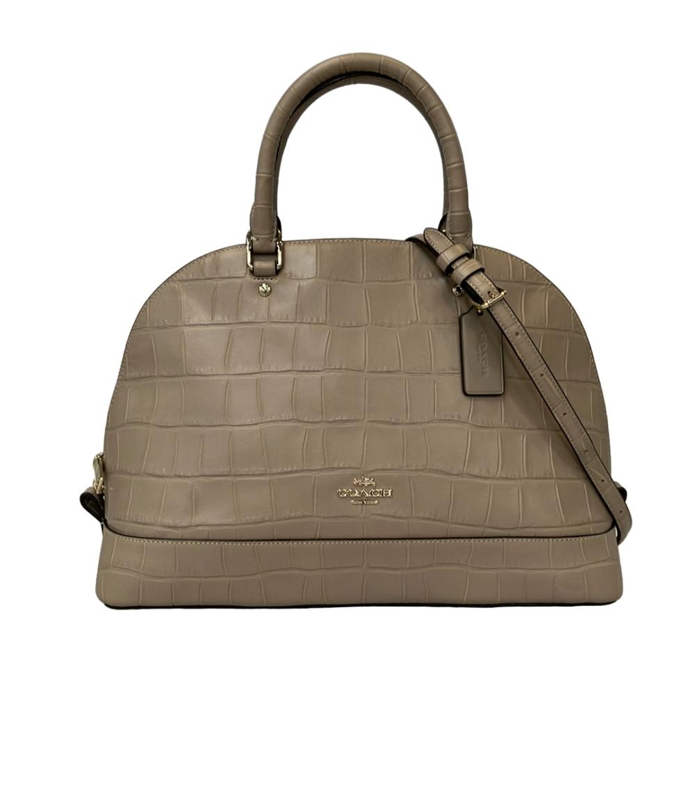 COACH 2way ハンドバッグ ショルダーバッグ 斜め掛け シエラ