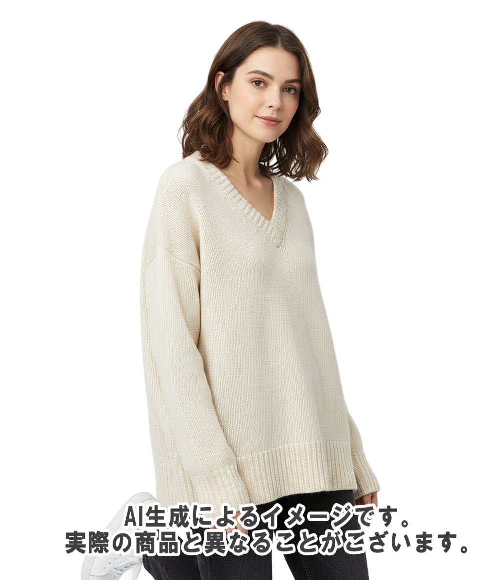 THE ROW 長袖 Vネック ニット AP417 レディース SIZE XS ザロウ