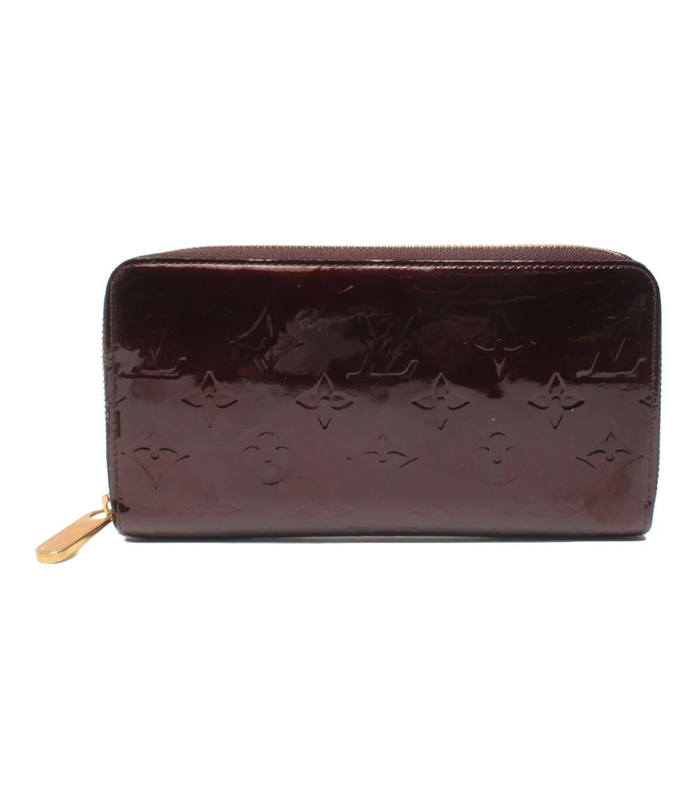 LOUIS VUITTON ラウンドファスナー長財布 ヴェルニ ジッピーウォレット