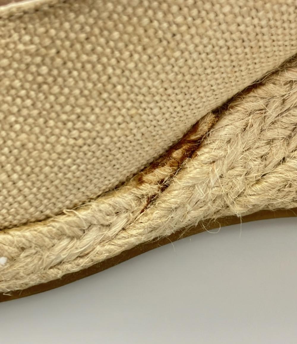 Salvatore Ferragamo ウェッジソールパンプス エスパドリーユ ヴァラ レディース SIZE 6 (23.5cm) サルヴァトーレフェラガモ