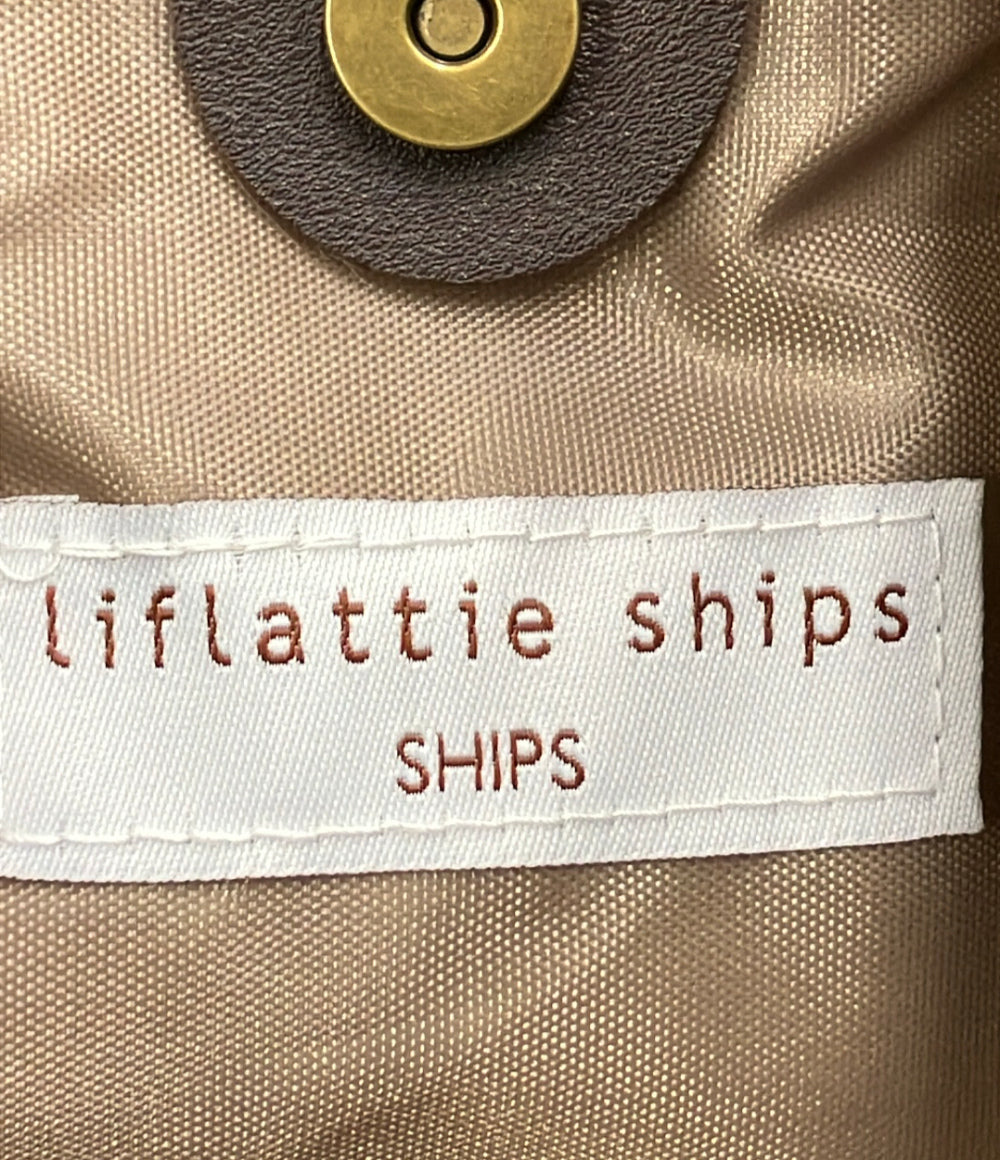 美品 liflattie ships バンドバッグ トートバッグ レディース リフラティ シップス