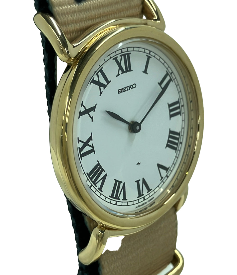 SEIKO 腕時計 シャリオ 手巻き ホワイト 2220-0530 メンズ セイコー