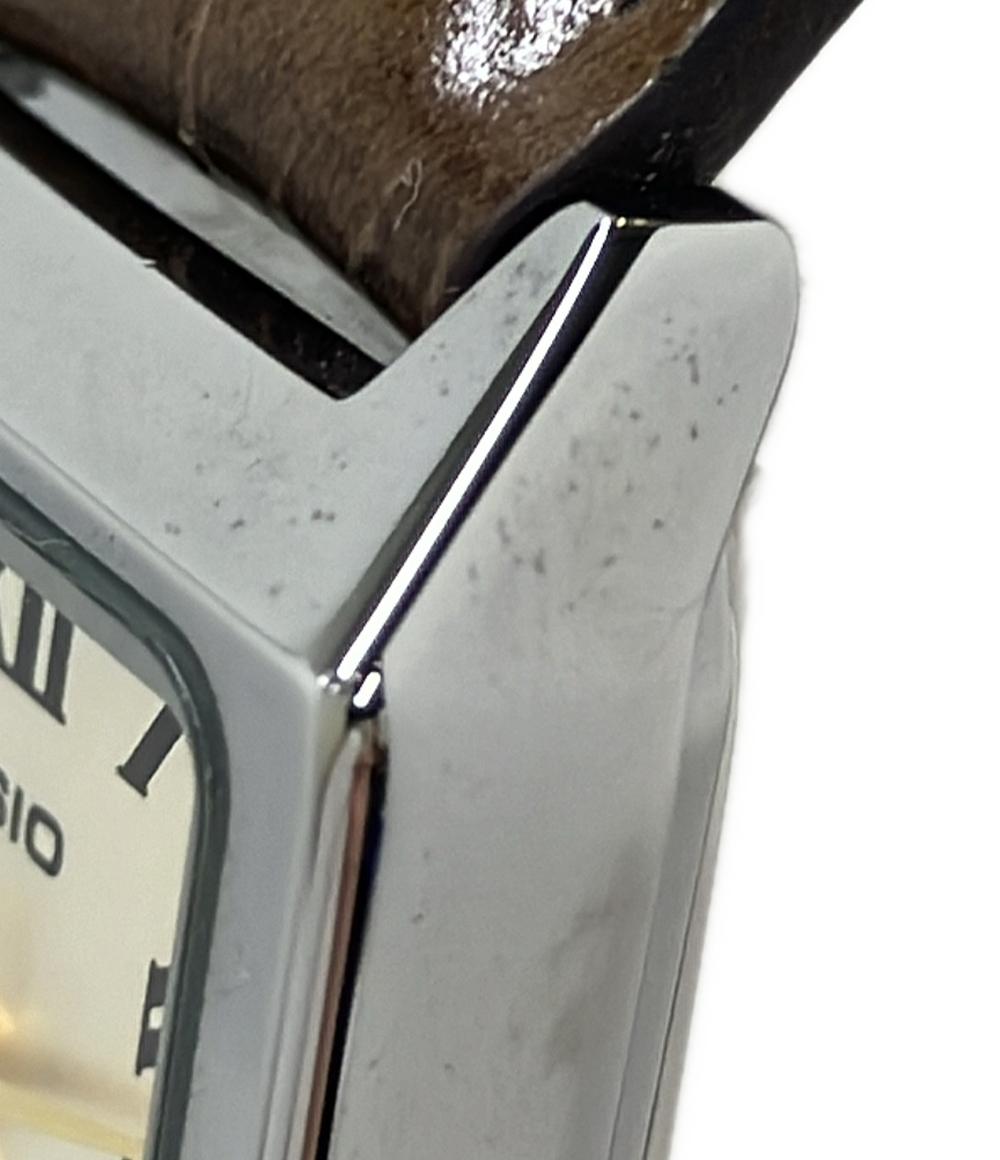 CASIO 腕時計 クオーツ シルバー LTP-V007 レディース カシオ