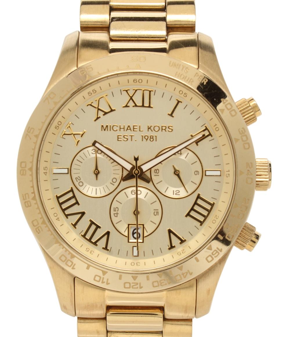 MICHAEL KORS ゴールド アナログ時計 マイケルコース 腕時計 レイトン クオーツ ゴールド MK8214