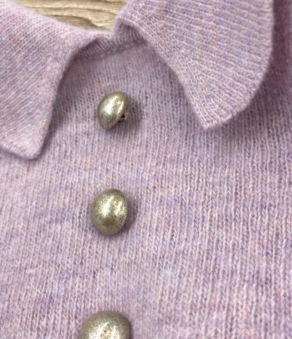 LOUIS VUITTON 半袖ニット レディース SIZE S ルイ・ヴィトン