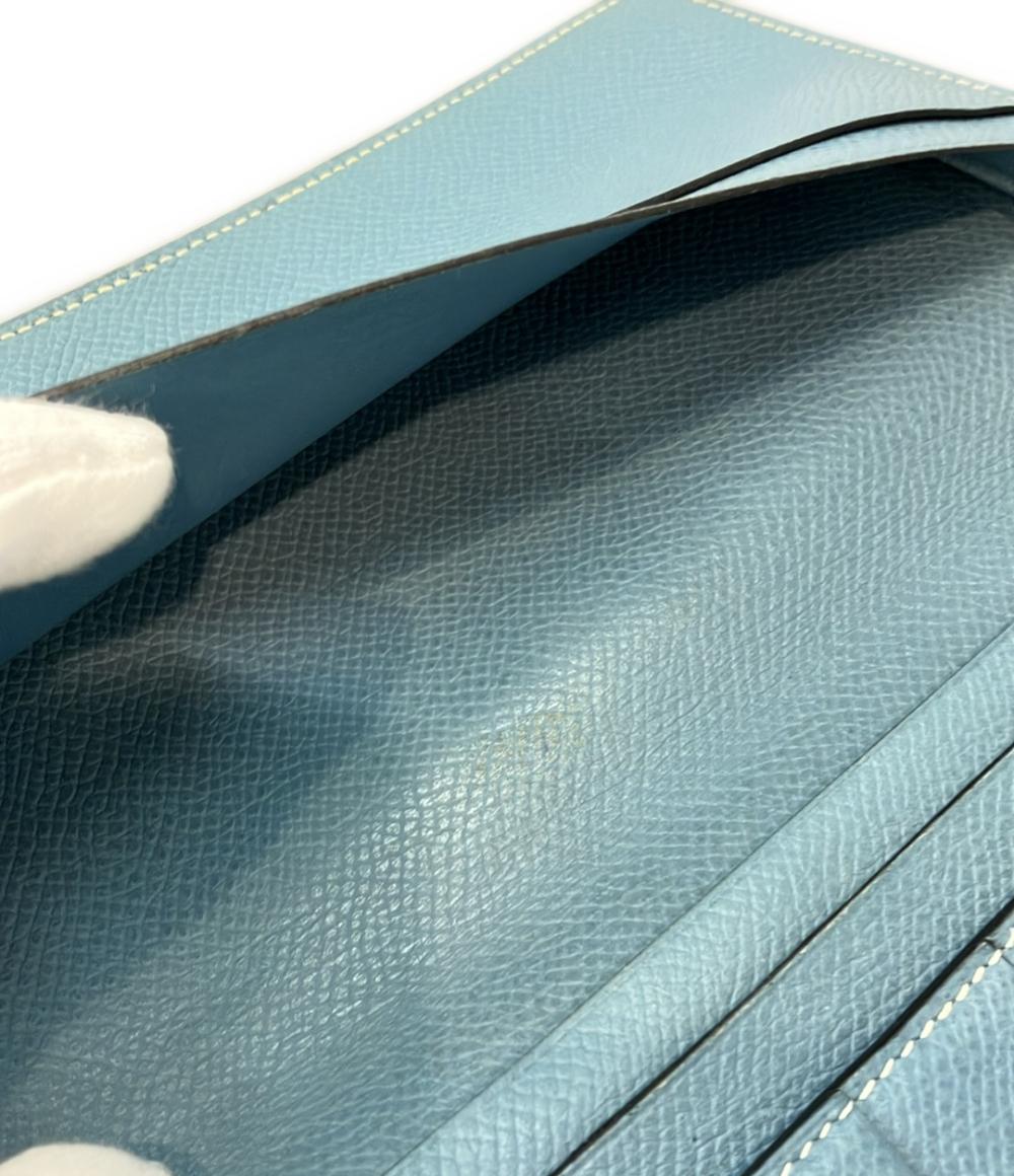 エルメス 二つ折り長財布 □L刻印 MC2フレミング レディース HERMES