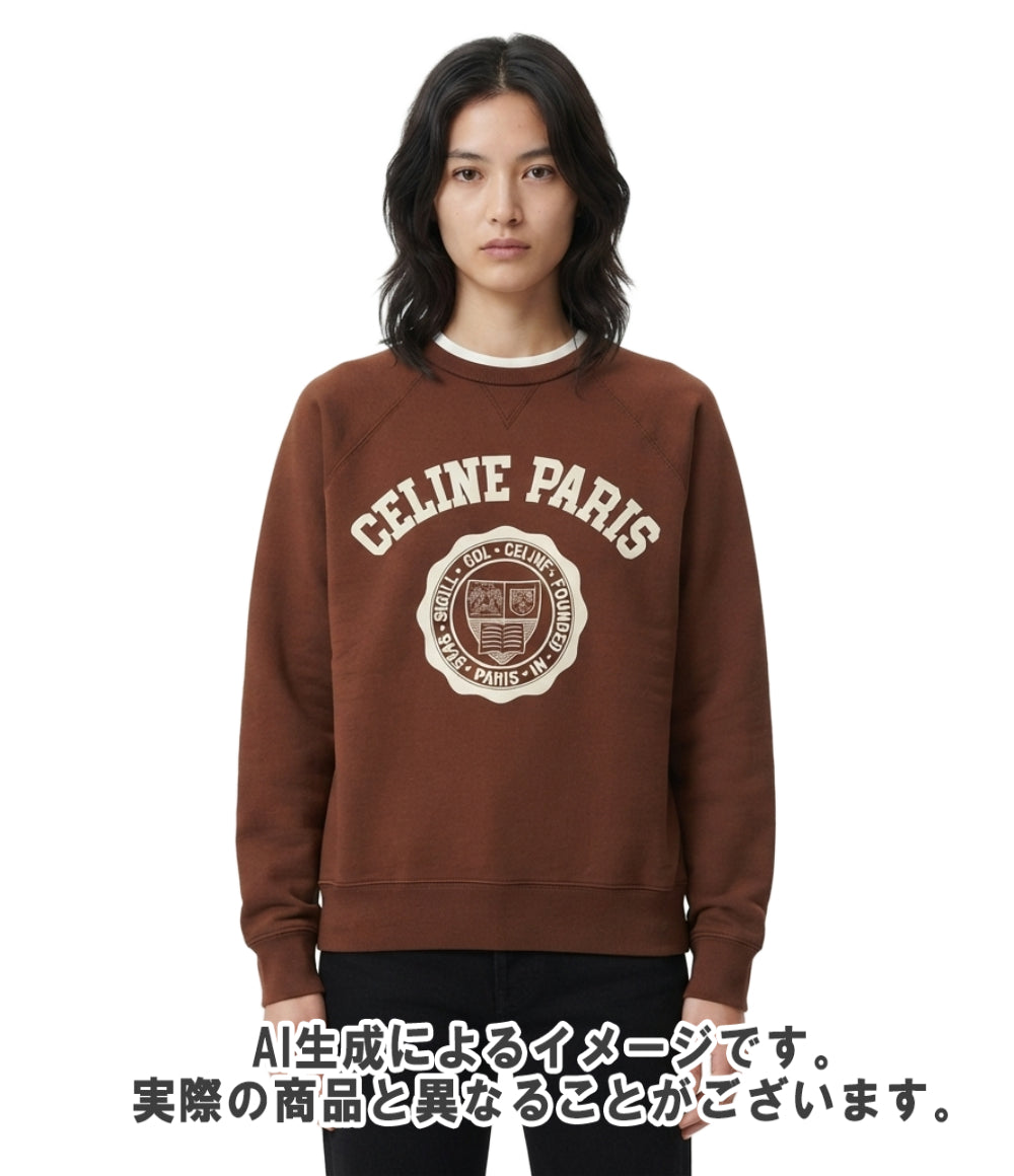 CELINE 長袖 フロッククラシック スウェットシャツ 2Y148790J レディース SIZE L セリーヌ