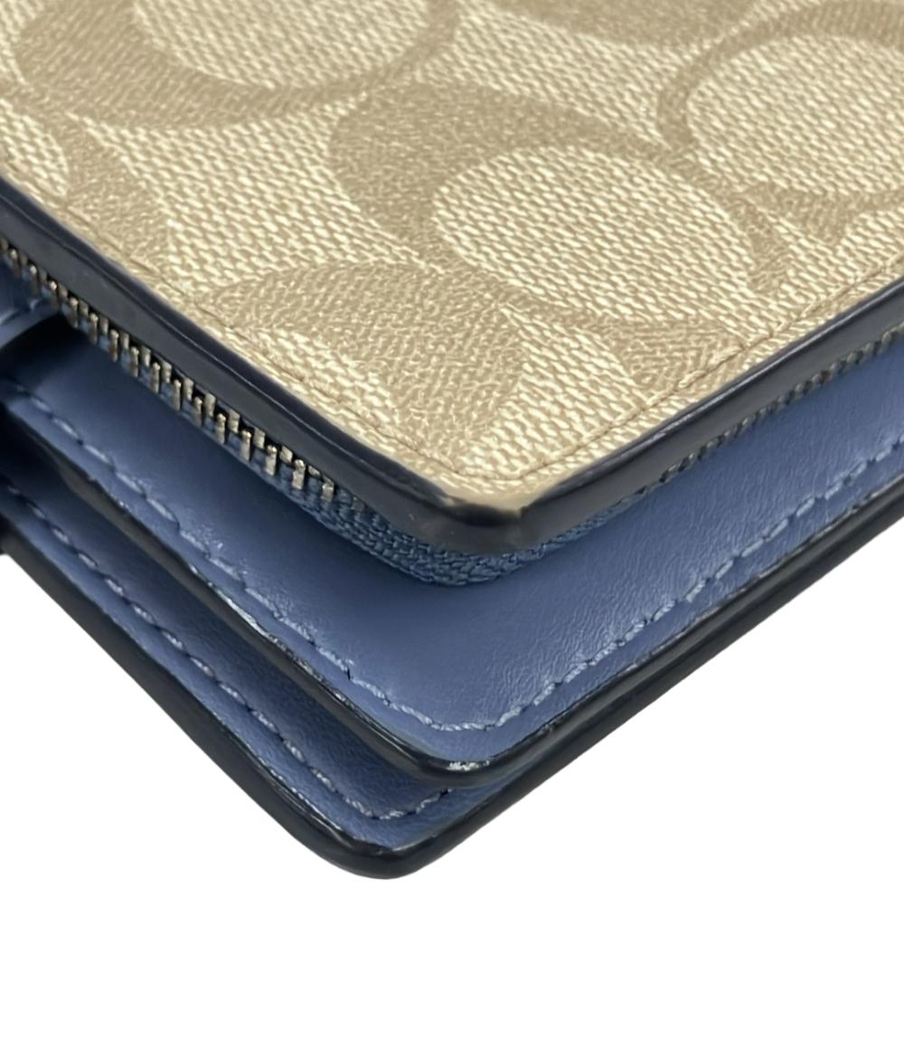 COACH 二つ折り財布 シグネチャー レザー 23553SVCA0 レディース コーチ