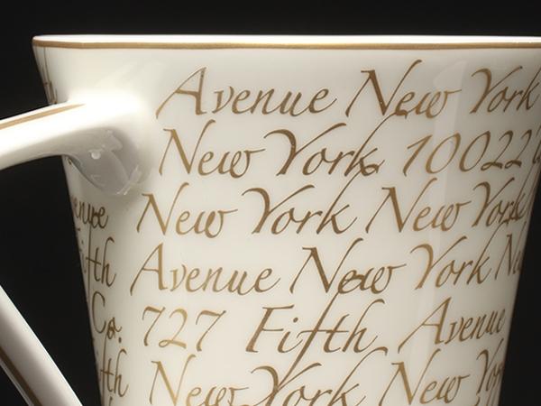 美品 TIFFANY&Co. マグカップ 2点セット ペア ノーツ ティファニー
