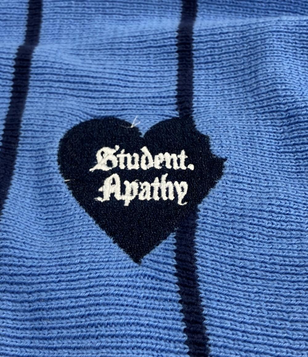 スチューデントアパシー ポロシャツニット レディース SIZE L (L) Student Apathy