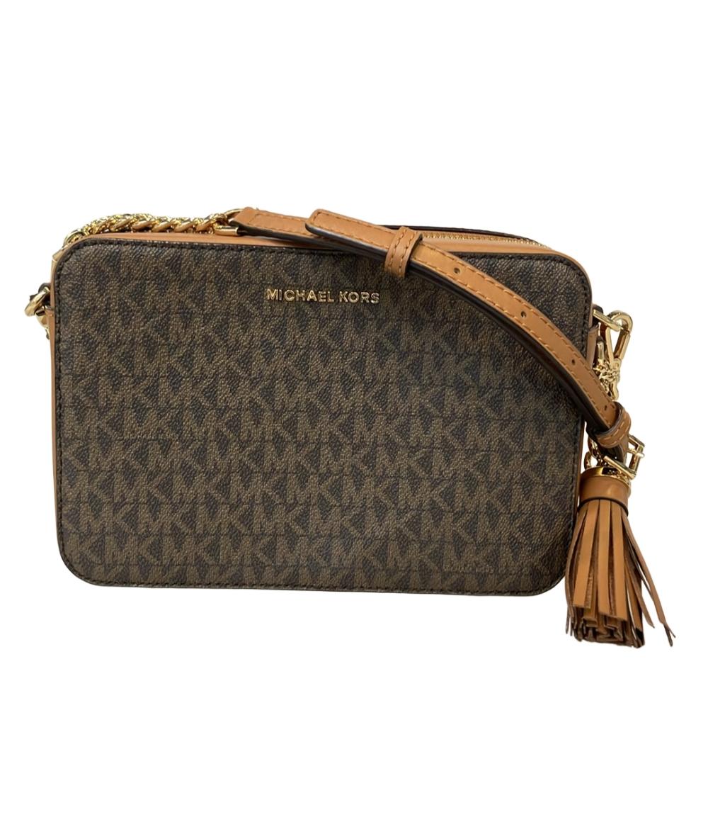 美品 MICHAEL KORS ショルダーバッグ 斜め掛け ロゴ レディース 