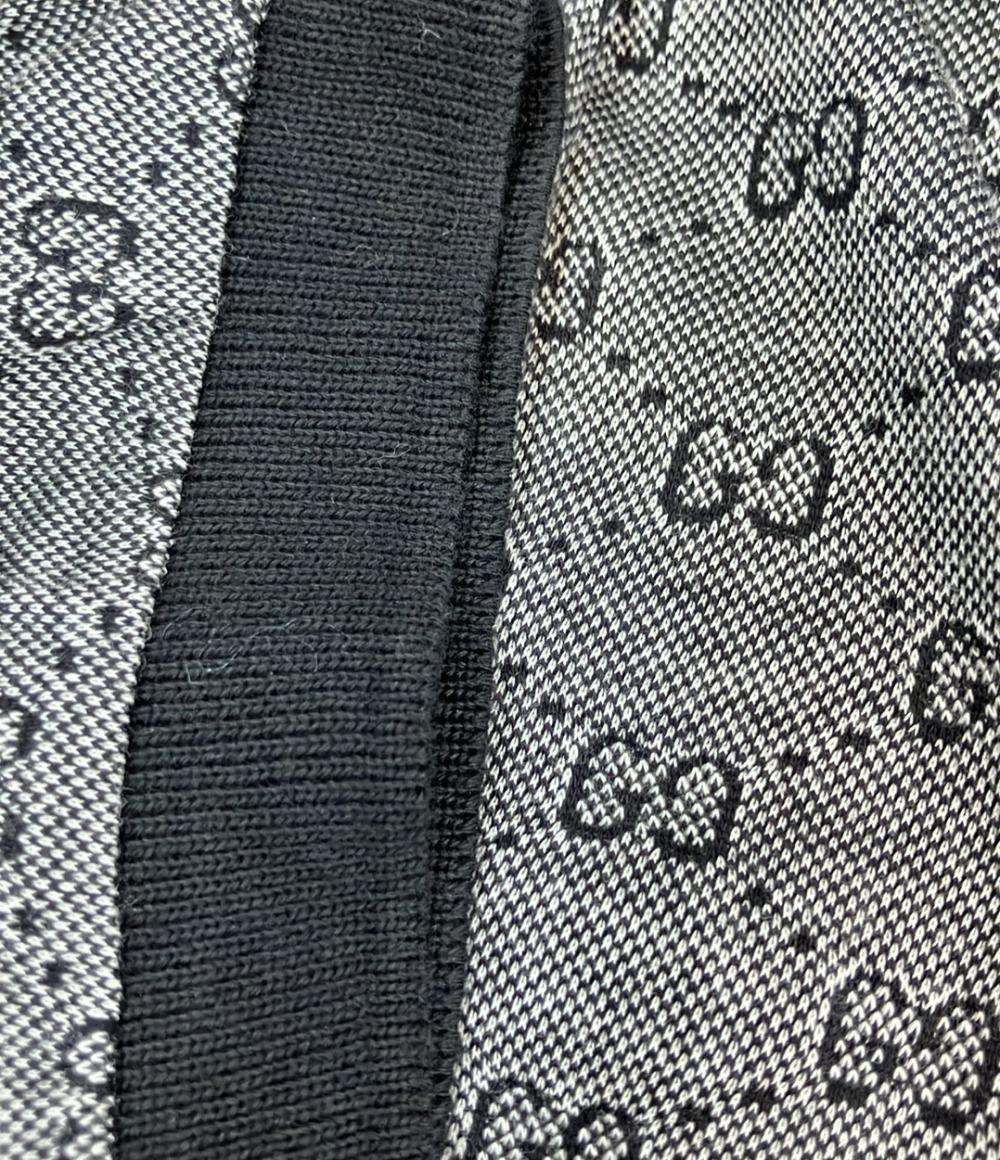 GUCCI 半袖ポロシャツ シェリーライングレー GG柄 モノグラム 190181 X3235 メンズ SIZE L グッチ
