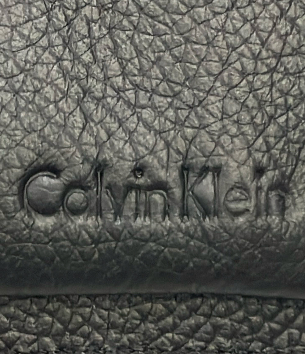 美品 Calvin klein 二つ折り財布 メンズ カルバンクライン