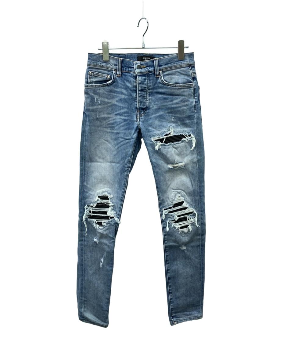 AMIRI メンズ　デニム AMIRI デニムパンツ ボタンフライ ダメージ加工 01-231-41-112890
