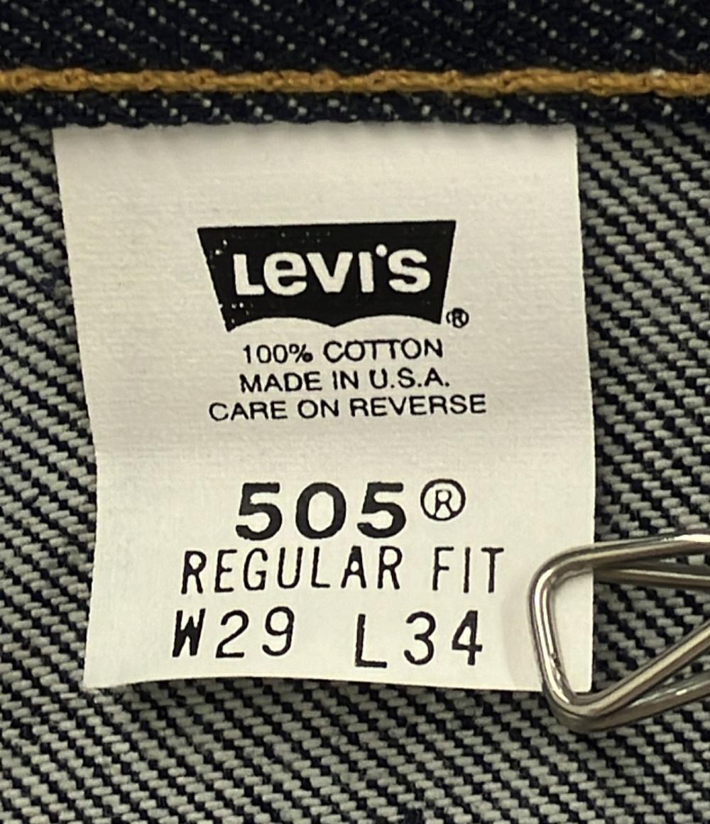 美品 リーバイス デニムパンツ USA製 505 メンズ SIZE W29 L34 (S) Levi's