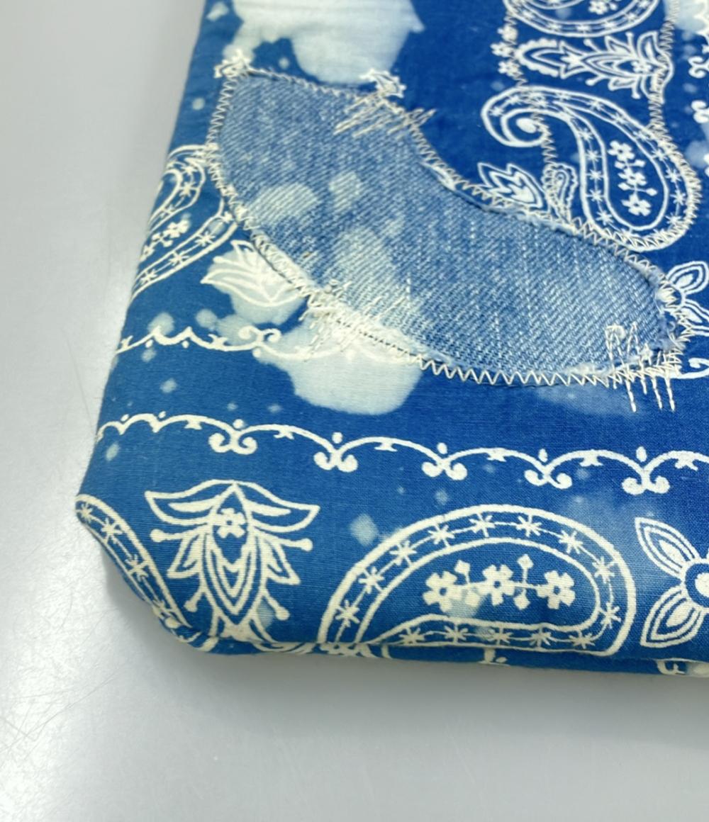 ジャパンブルージーンズ ペイズリーデニムパッチワーククラッチバッグ メンズ JAPAN BLUE JEANS