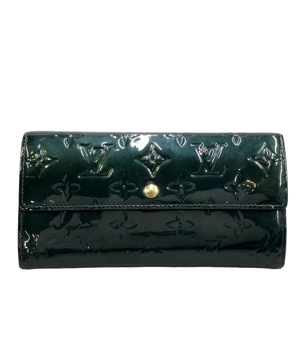 LOUIS VUITTON 長財布 ポルトフォイユ サラ ヴェルニ M93667