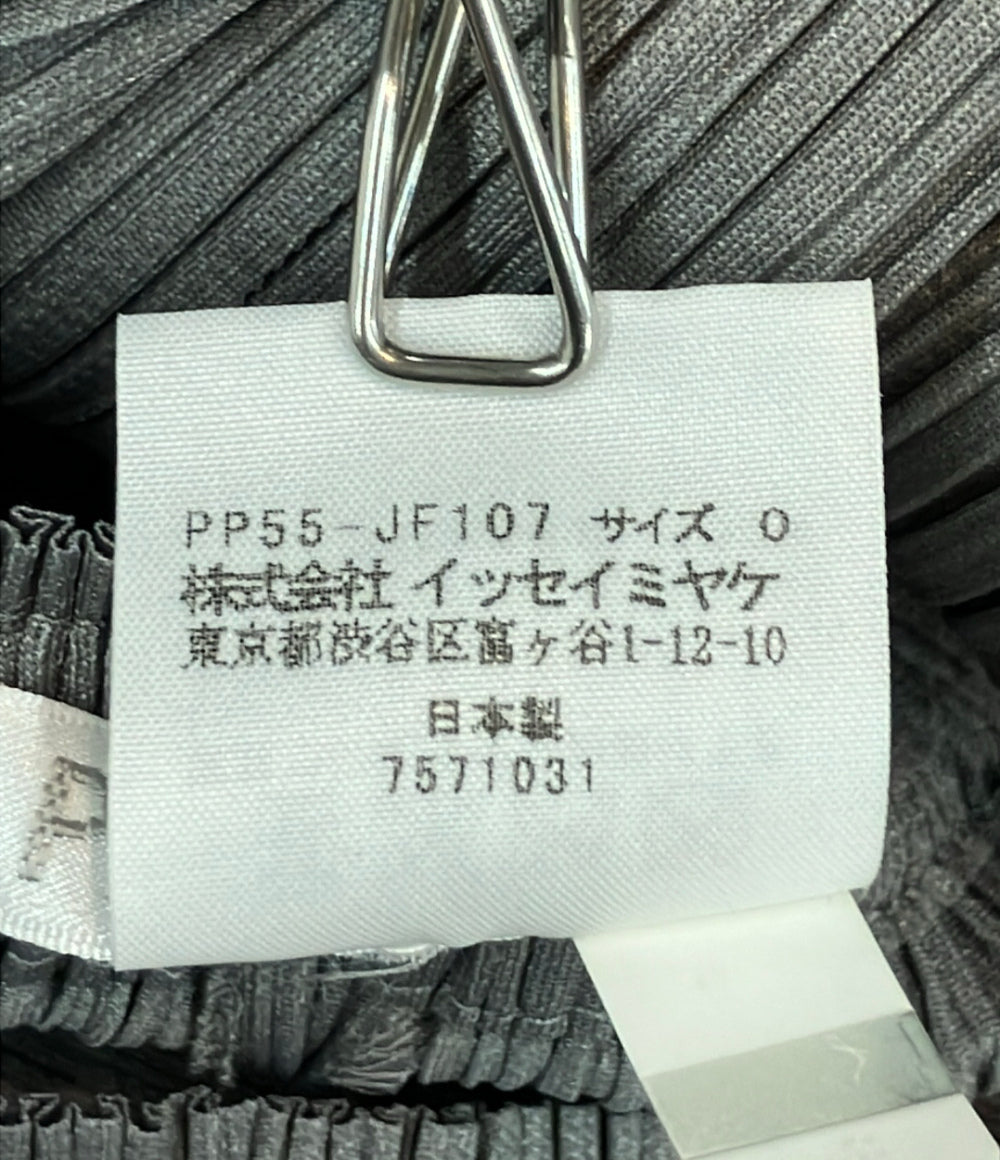 PLEATS PLEASE プリーツ テーパード イージーパンツ レディース SIZE 0 プリーツプリーズ
