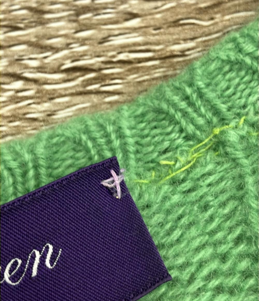 RALPH LAUREN PURPLE LABEL 長袖ニット カシミア100% ケーブル レディース SIZE S ラルフローレンパープルレーベル