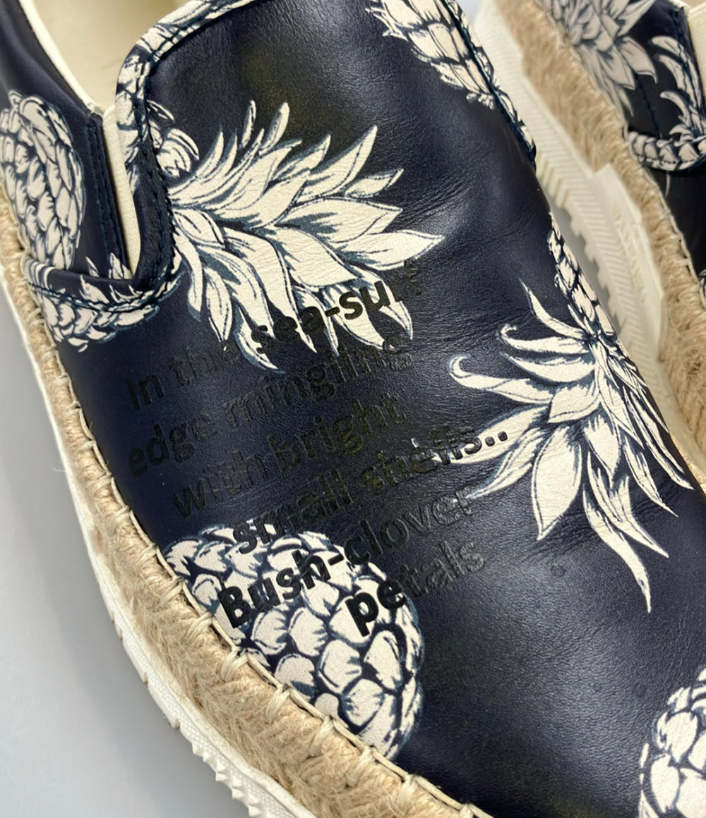 Valentino Garavani スリッポン パイナップル柄 メンズ SIZE 41 (26cm) ヴァレンティノ・ガラヴァーニ