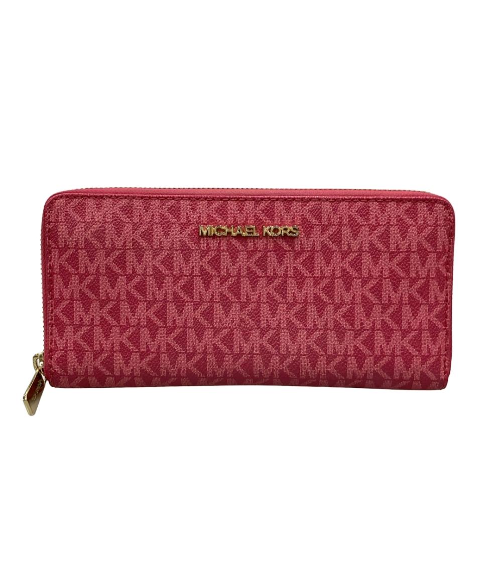 MICHAEL KORS ラウンドファスナー長財布 レディース マイケルコース 