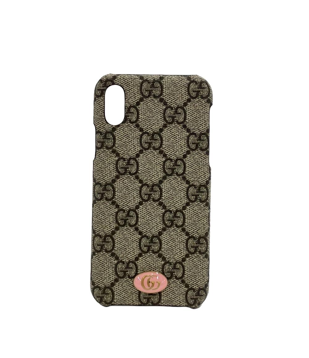 グッチ スマホケース iPhone X/XS 専用 GGスプリーム 52553 572353 レディース GUCCI – Rehello by  BOOKOFF