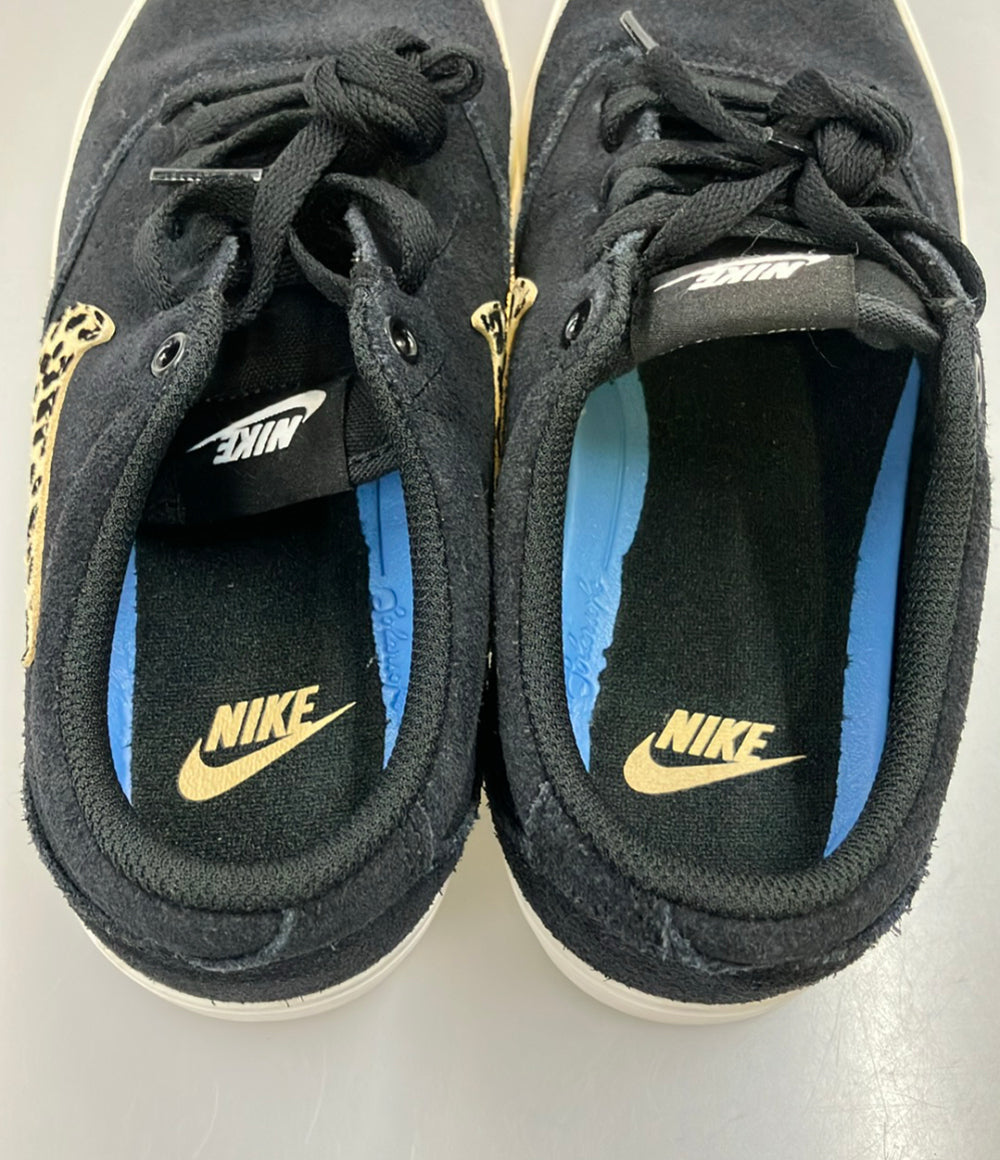 NIKE ローカットスニーカー ヒョウ柄 W チャージ スエード SE IM7348-001 レディース SIZE 24.5 (L) ナイキ