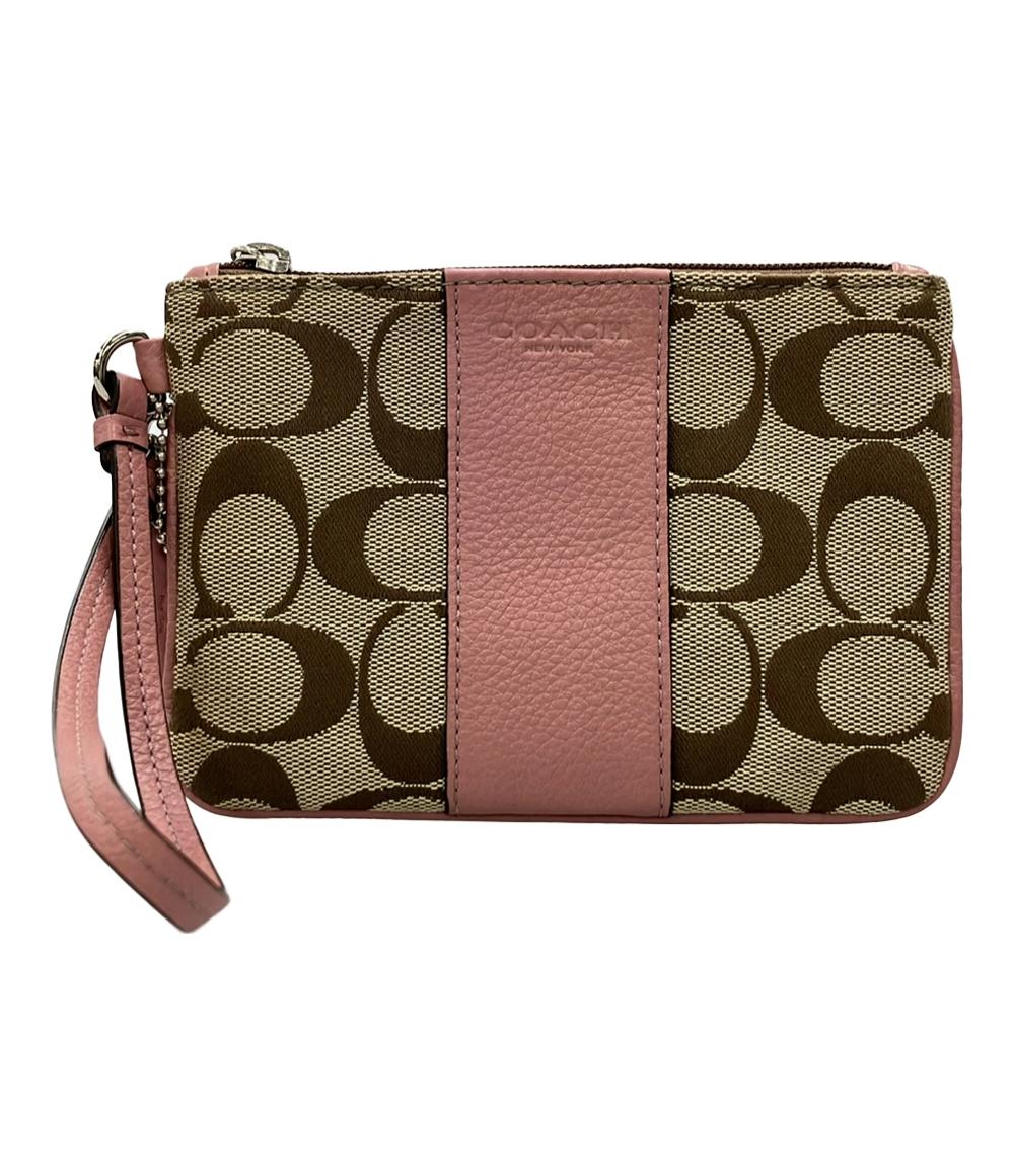 コーチ ポーチ シグネチャー レディース COACH – Rehello by BOOKOFF