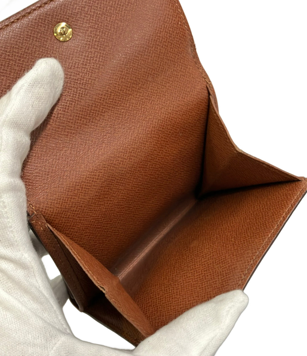 LOUIS VUITTON Wホック二つ折り財布 ポルトモネ ビエ カルトクレディ モノグラム M61652 レディース ルイ・ヴィトン