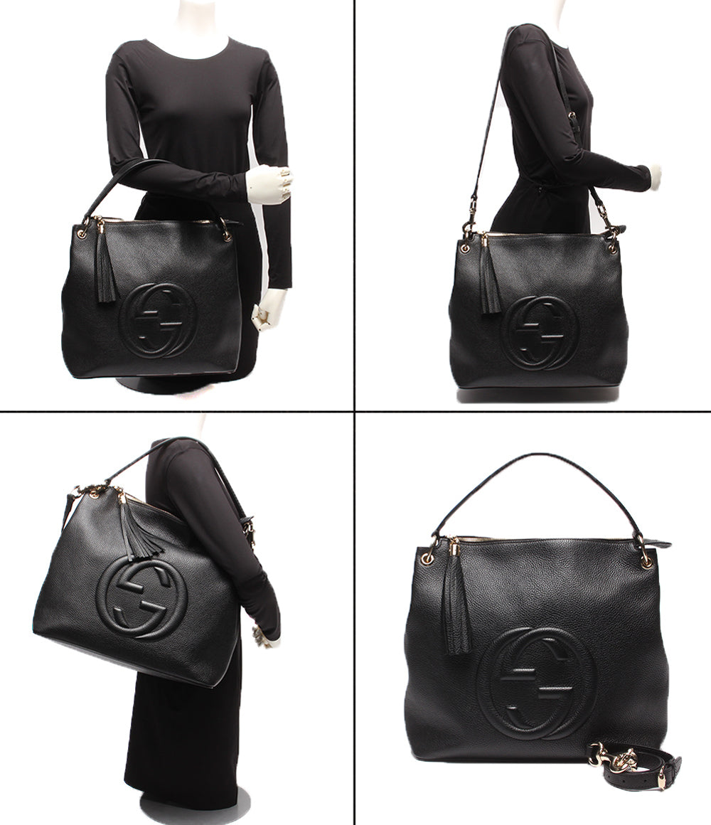 GUCCI 2WAYショルダーバッグ 肩掛け ソーホー 536194 000926 レディース グッチ