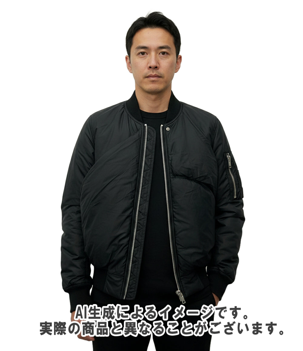 Rick Owens ボンバージャケット ブルゾン 22FW MA-1 ジップアップ RP16F2713-1 メンズ SIZE 38 (XS) リックオウエンス