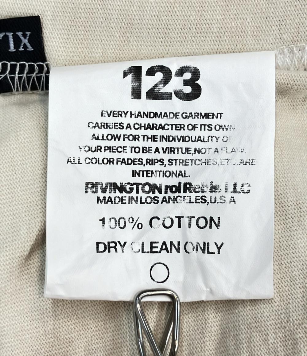 美品 RRR123 半袖Tシャツ RIVINGTON roi Rebis THEATRE CVA SS TEE メンズ SIZE XL アールアールアールワンツースリー