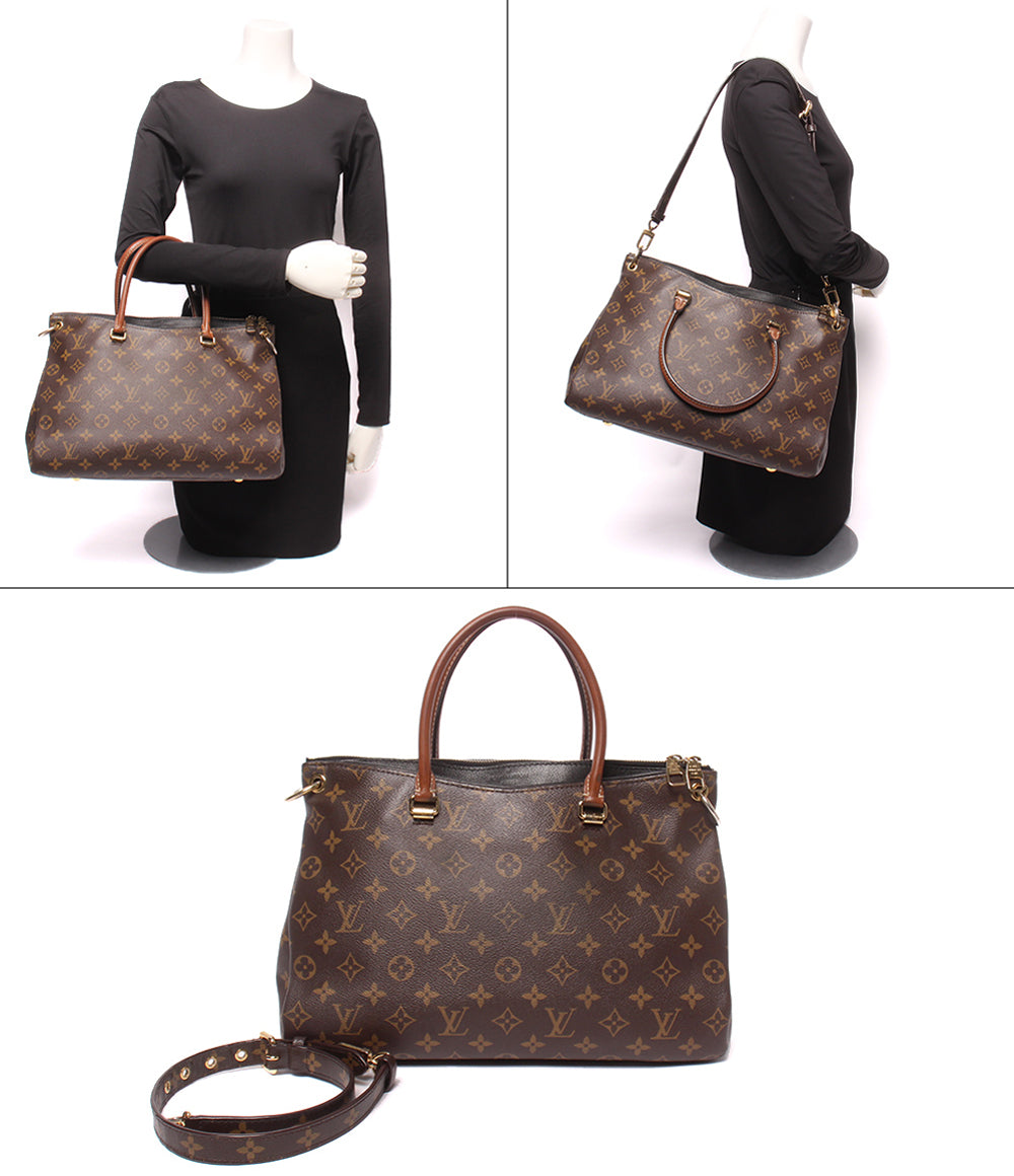 LOUIS VUITTON 2WAY ハンドバッグ ショルダーバッグ肩掛け パラス モノグラム M41064 レディース ルイ・ヴィトン